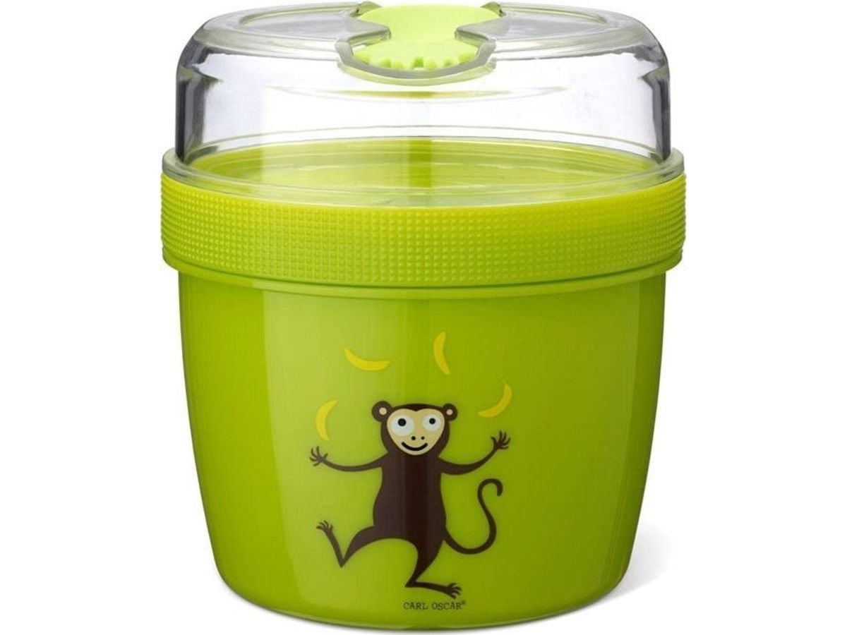 Carl Oscar Carl Oscar- Nice Cup&trade; L Morgenmadsbeholder Med Køleindsats Lime - Monkey