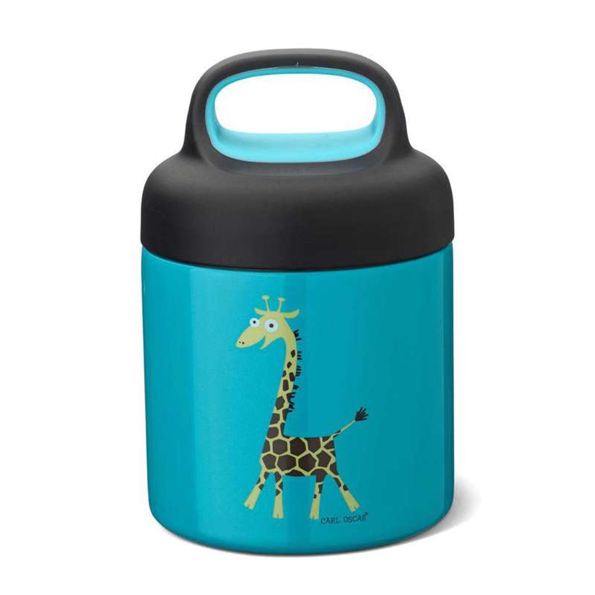 Carl Oscar LunchJar Termobeholder - 0.3L - Giraf (Turkis)