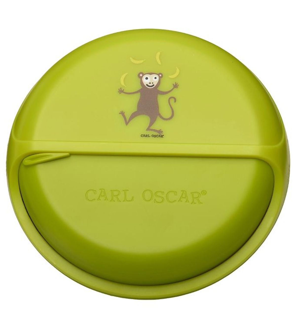 Carl Oscar Snackboks - BentoDISC - 18 cm - Lime Monkey