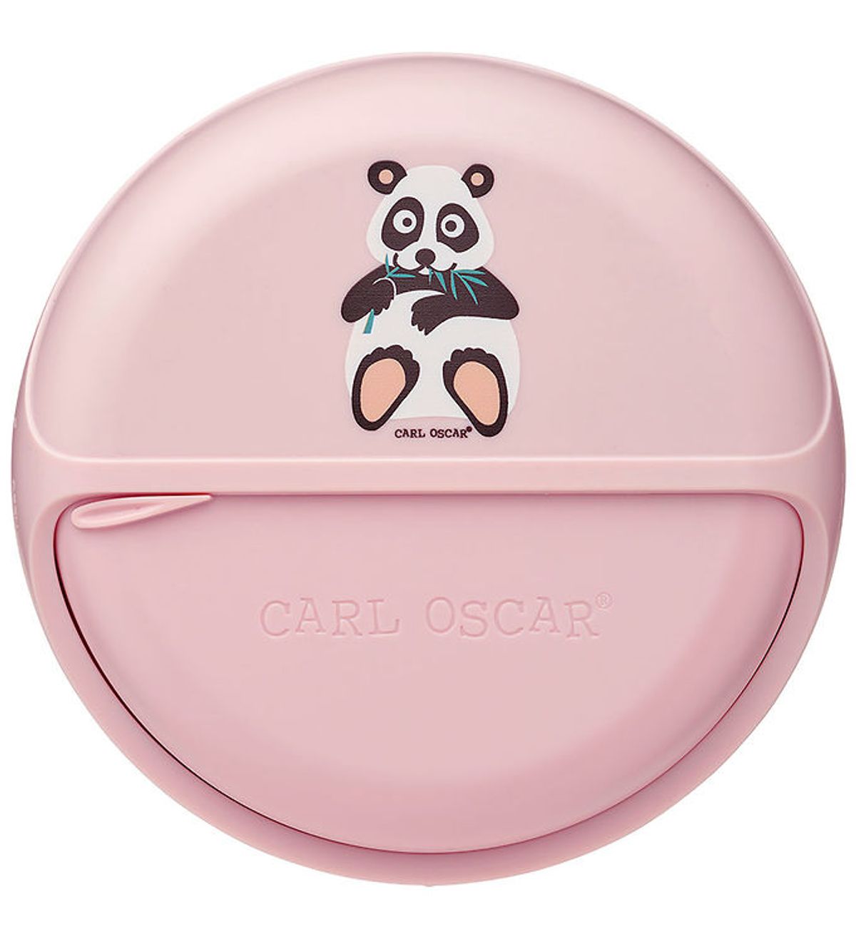 Carl Oscar Snackboks - MiniDisc - 12 cm - Pink m. Panda