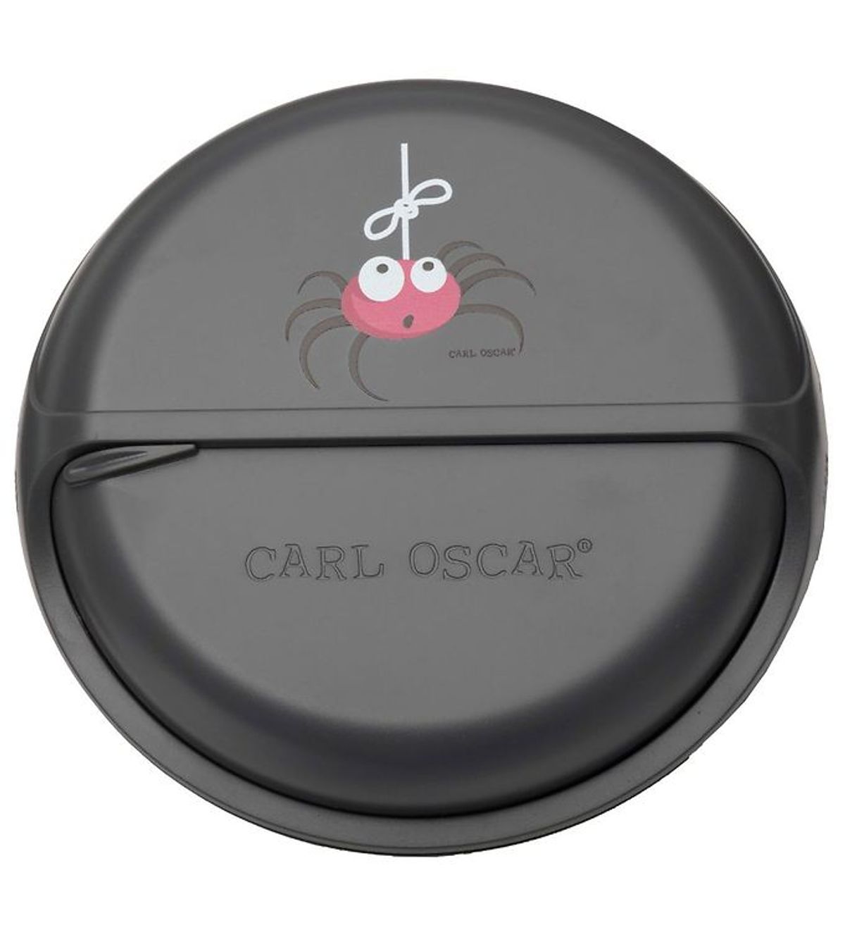 Carl Oscar Snackbox - 15 cm - Grey Spider