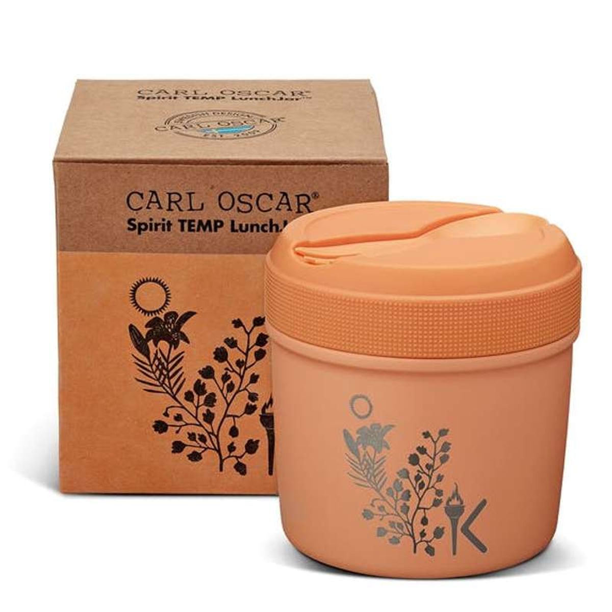 Carl Oscar Spirit LunchJar Termobeholder - 0.5L - Energy (Fersken)