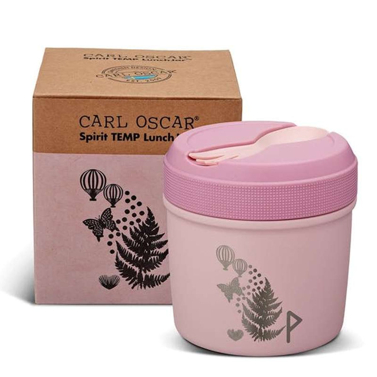 Carl Oscar Spirit LunchJar Termobeholder - 0.5L - Passion (Rosa)