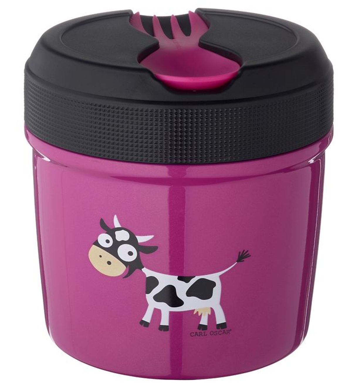 Carl Oscar Termomadkasse - 0,5 L - Purple Cow