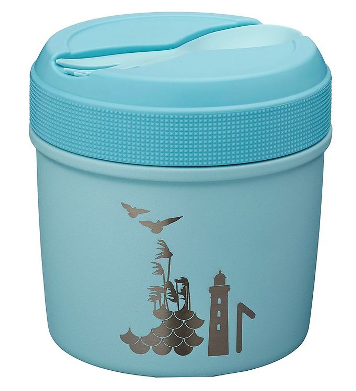 Carl Oscar Termomadkasse - 0,5L - Flow - Blue