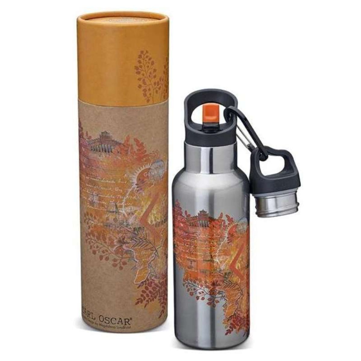 Carl Oscar Wisdom TEMPflask Termoflaske - 0.5L - Fire (Orange)