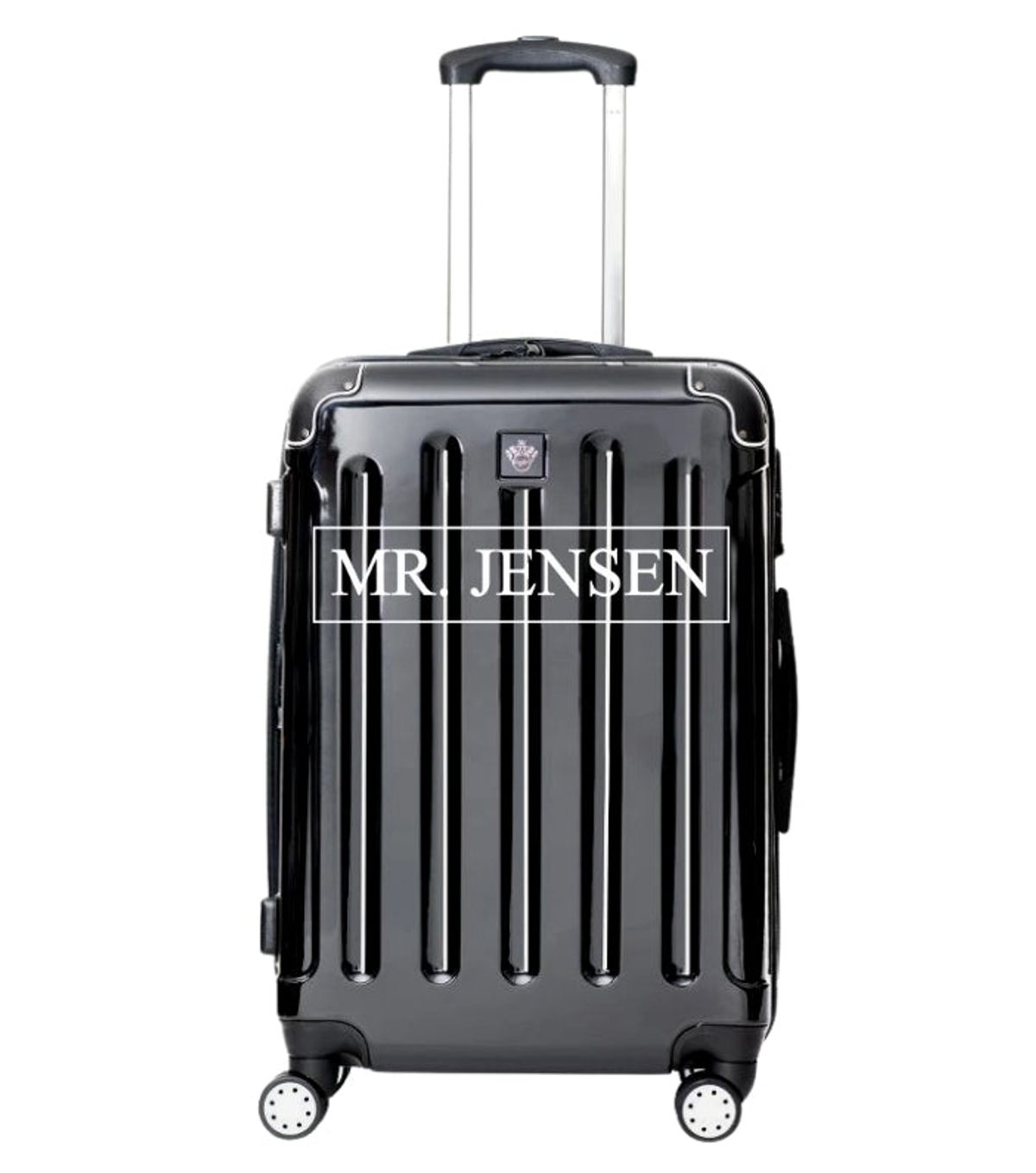 Carlo CAB Copenhagen Med Navn Boxed Sort - Lille - 55 cm