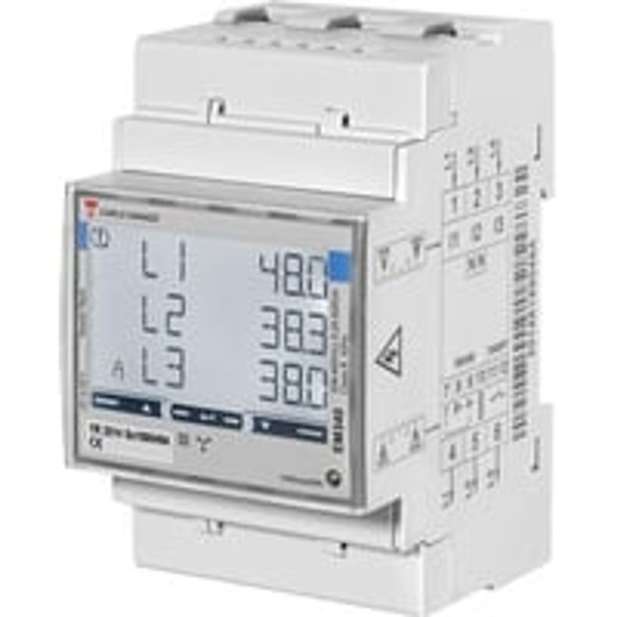 Carlo Gavazzi - Digital DIN-skinne elmler til direkte mling og med M-bus interface, 230/400Vac / 3-faset / 65A / 50Hz / MID-godkendt (type EM340 DIN AV2 3 X M1 PF B)