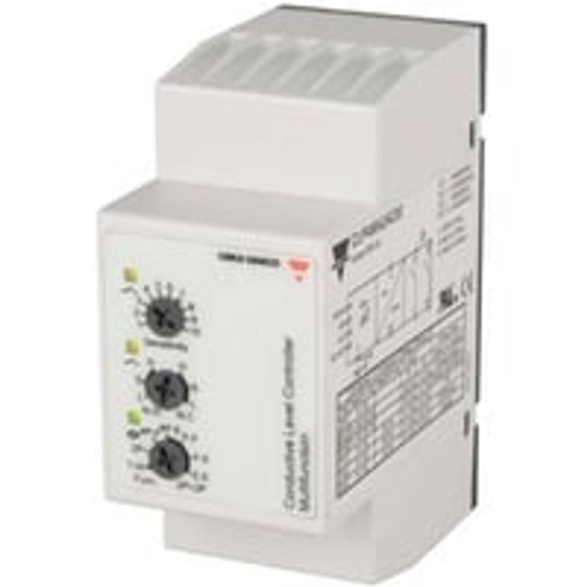 Carlo Gavazzi - Niveaurel/forstrkerrel for konduktiv sensor, 230Vac/dc (CLP4MA2A230)