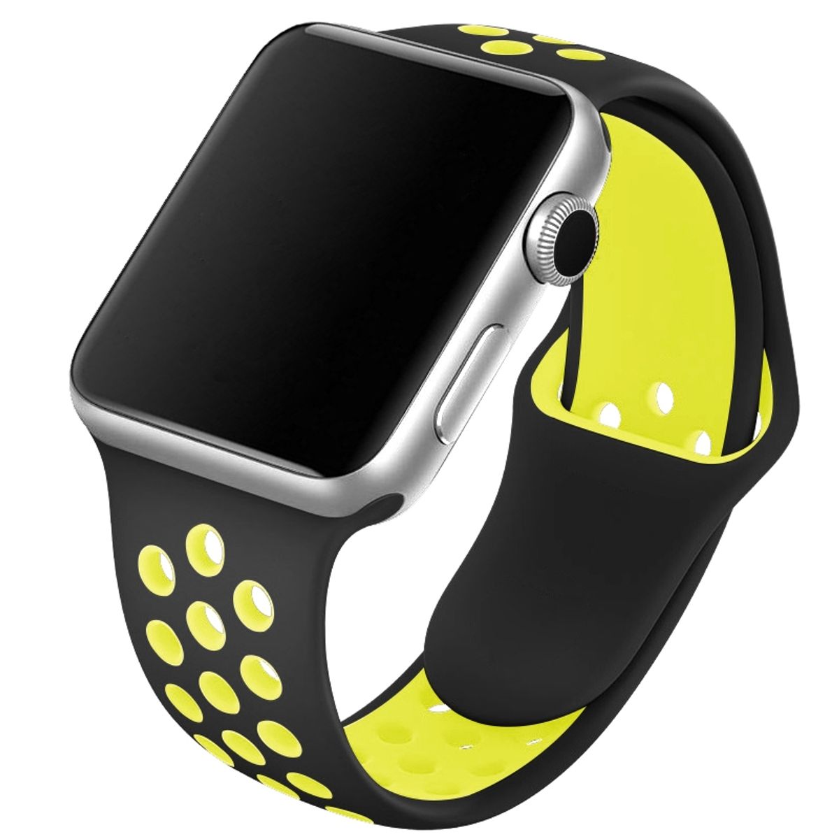 CarloA Apple Watch limegrøn Silicone Strap 38/40 mm