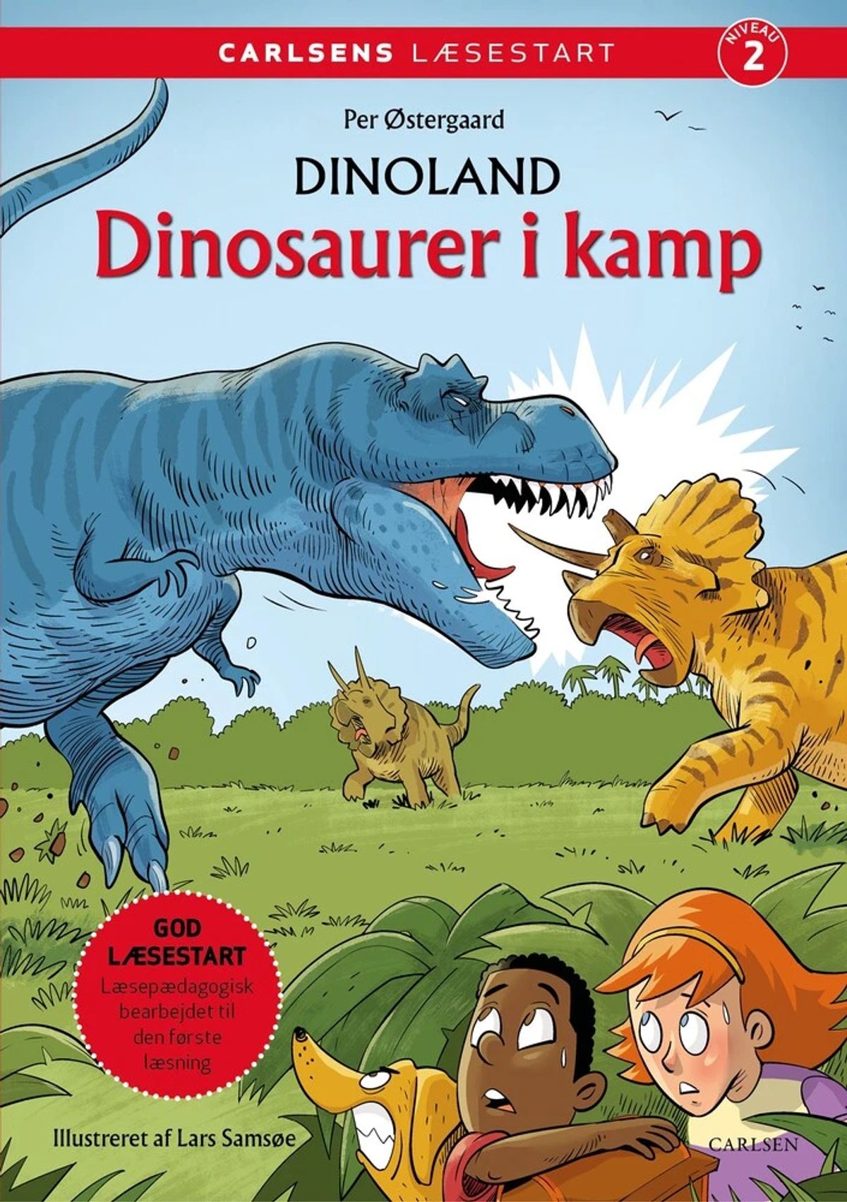 Carlsens Læsestart: Dinoland: Dinosaurer i kamp