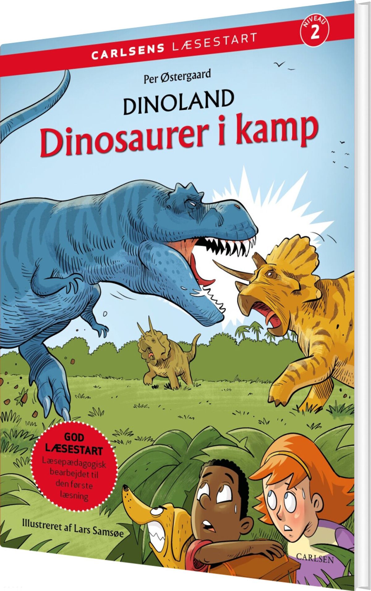 Carlsens Læsestart: Dinoland: Dinosaurer I Kamp - Per østergaard - Bog