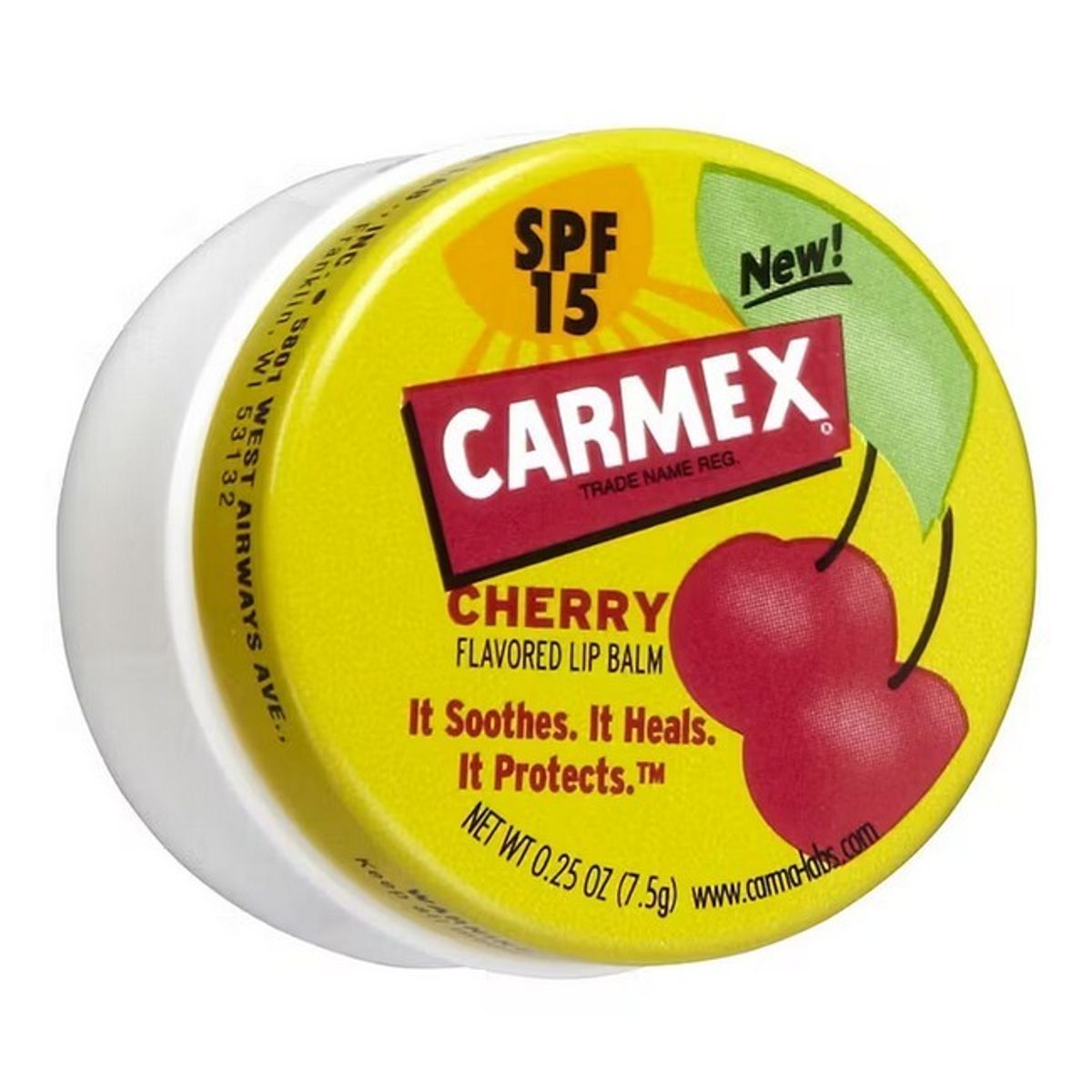 Carmex - Lip Balm Cherry Krukke - 7,5 g