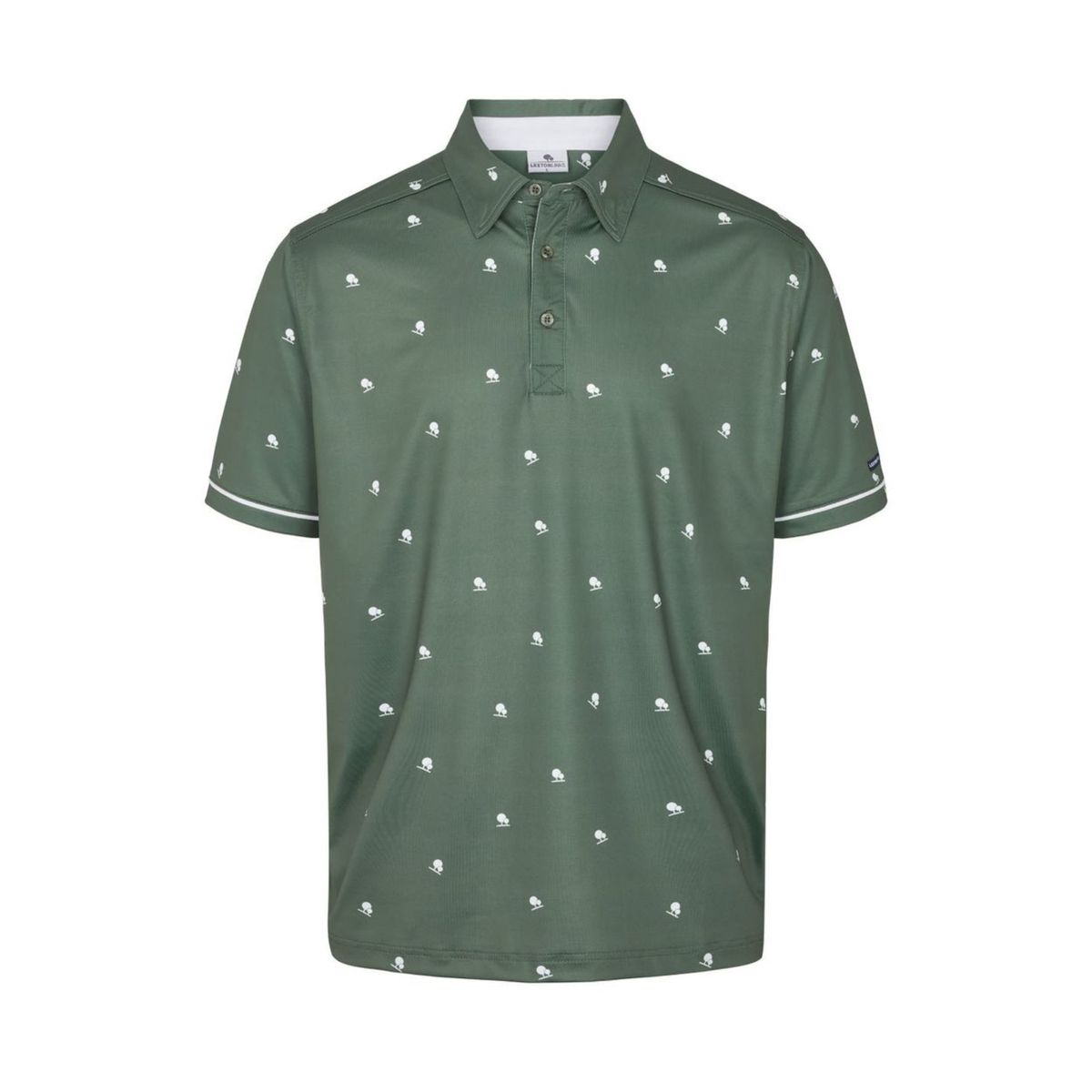 Carnaby Polo Olive/white S