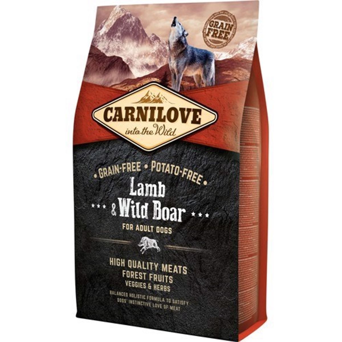 Carnilove Adult Lamb & Wild Boar, 4 kg