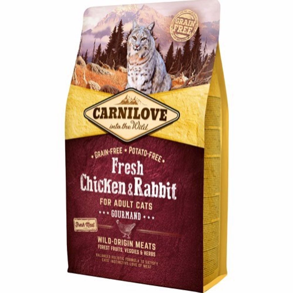 Carnilove Cat Adult Chicken & Rabbit, 2 kg