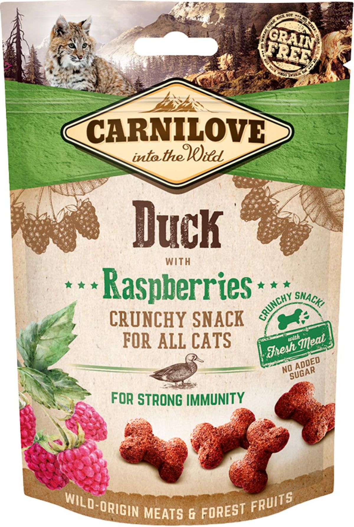 Carnilove Cat Crunchy Snack Duck 50g