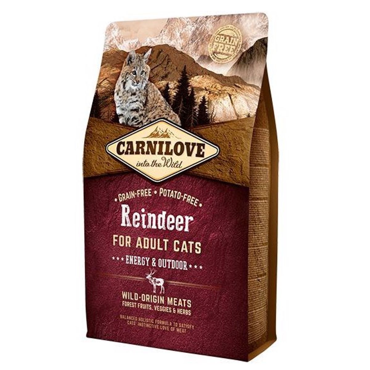 Carnilove Cat Energy & Outdoor, 2 kg