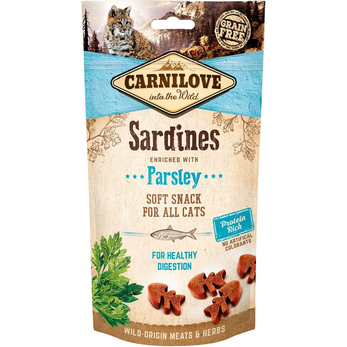 Carnilove Cat Semi Moist Snack Sardine 50g