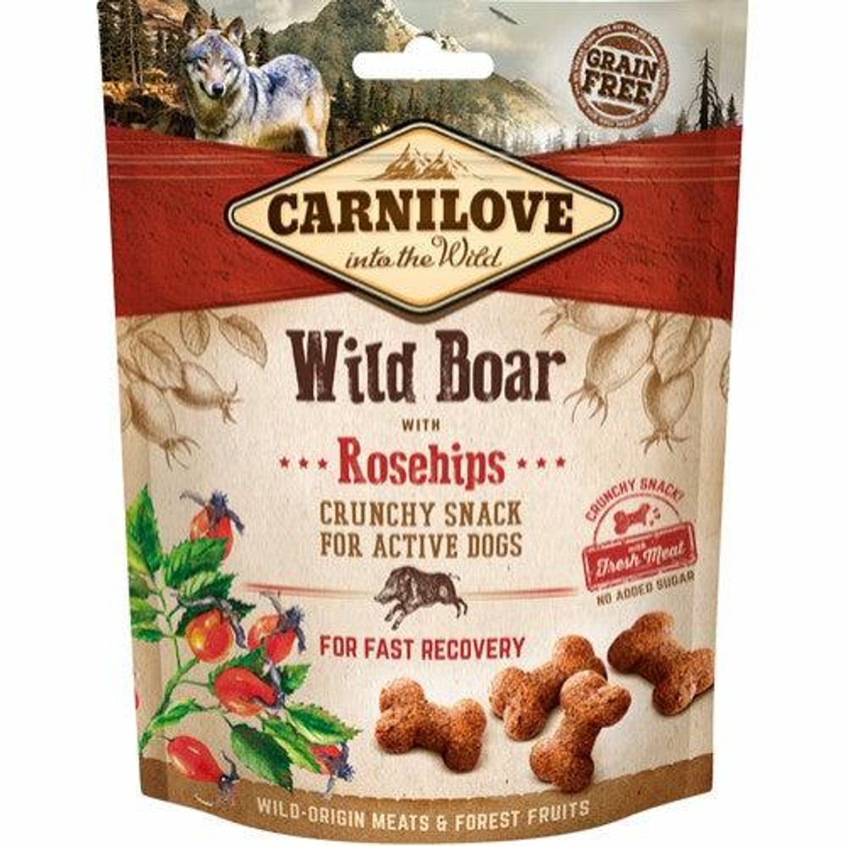 Carnilove Crunchy Snack Vildsvin 200g