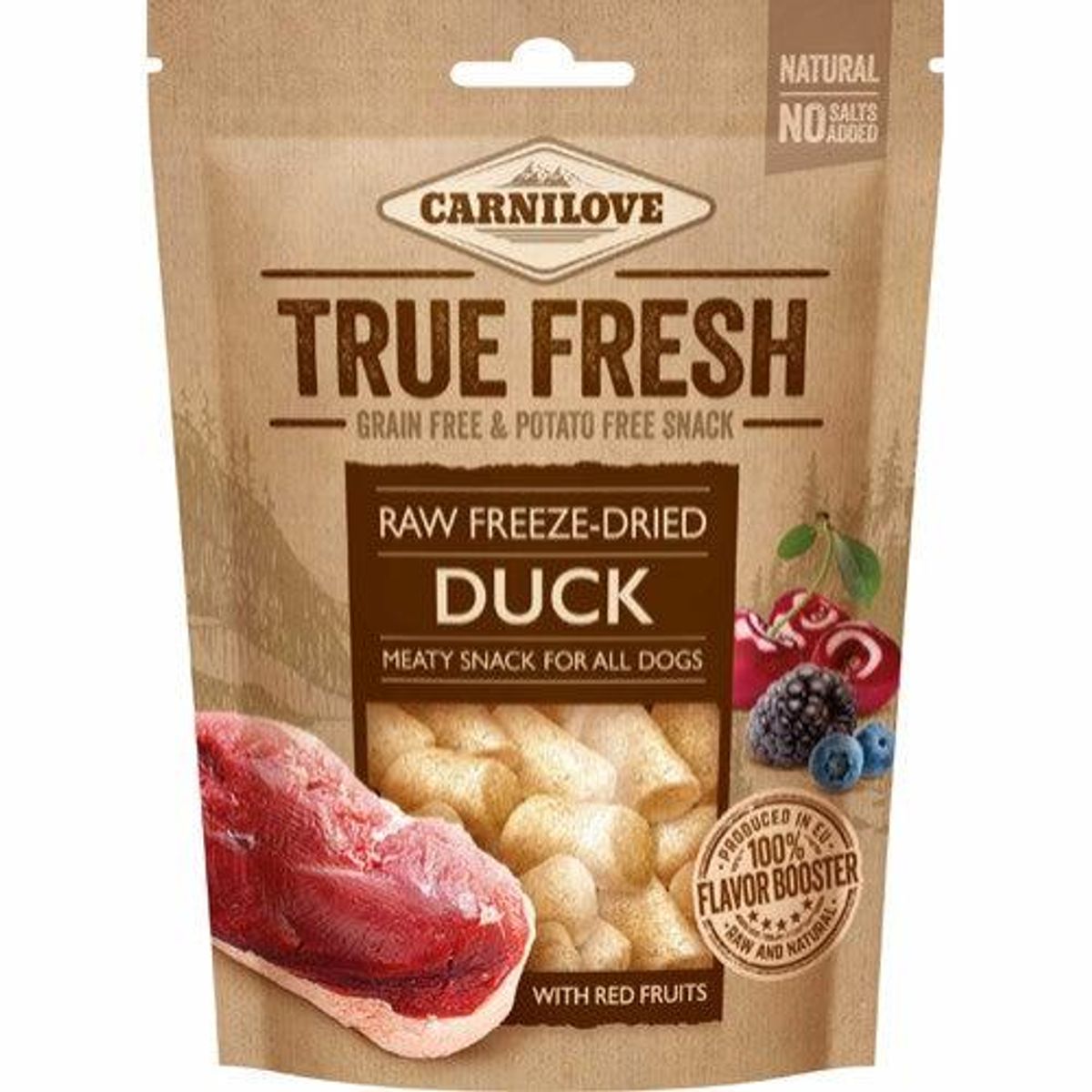 Carnilove Raw freeze-dried Duck with red fruits 40g