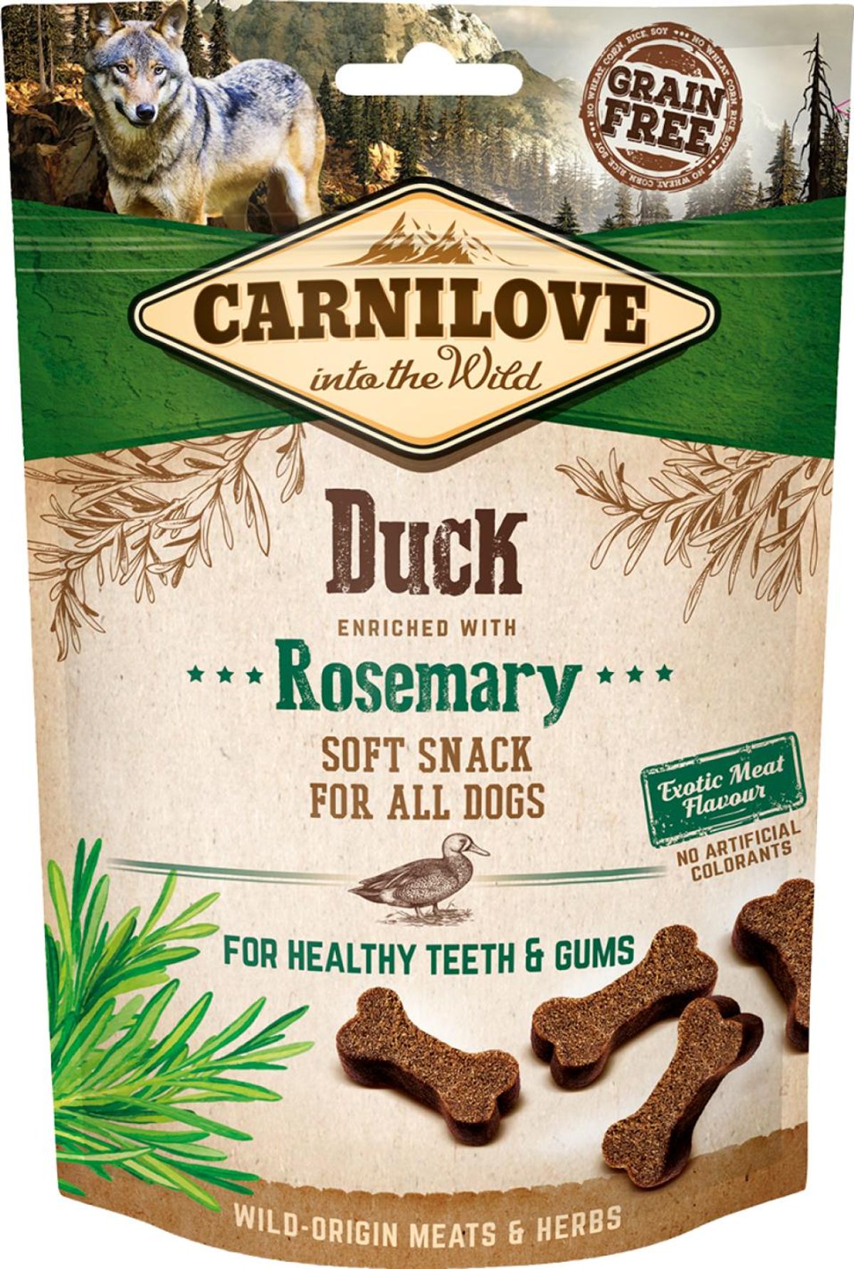 Carnilove Semi Moist Snack And & Rosmarin 200g