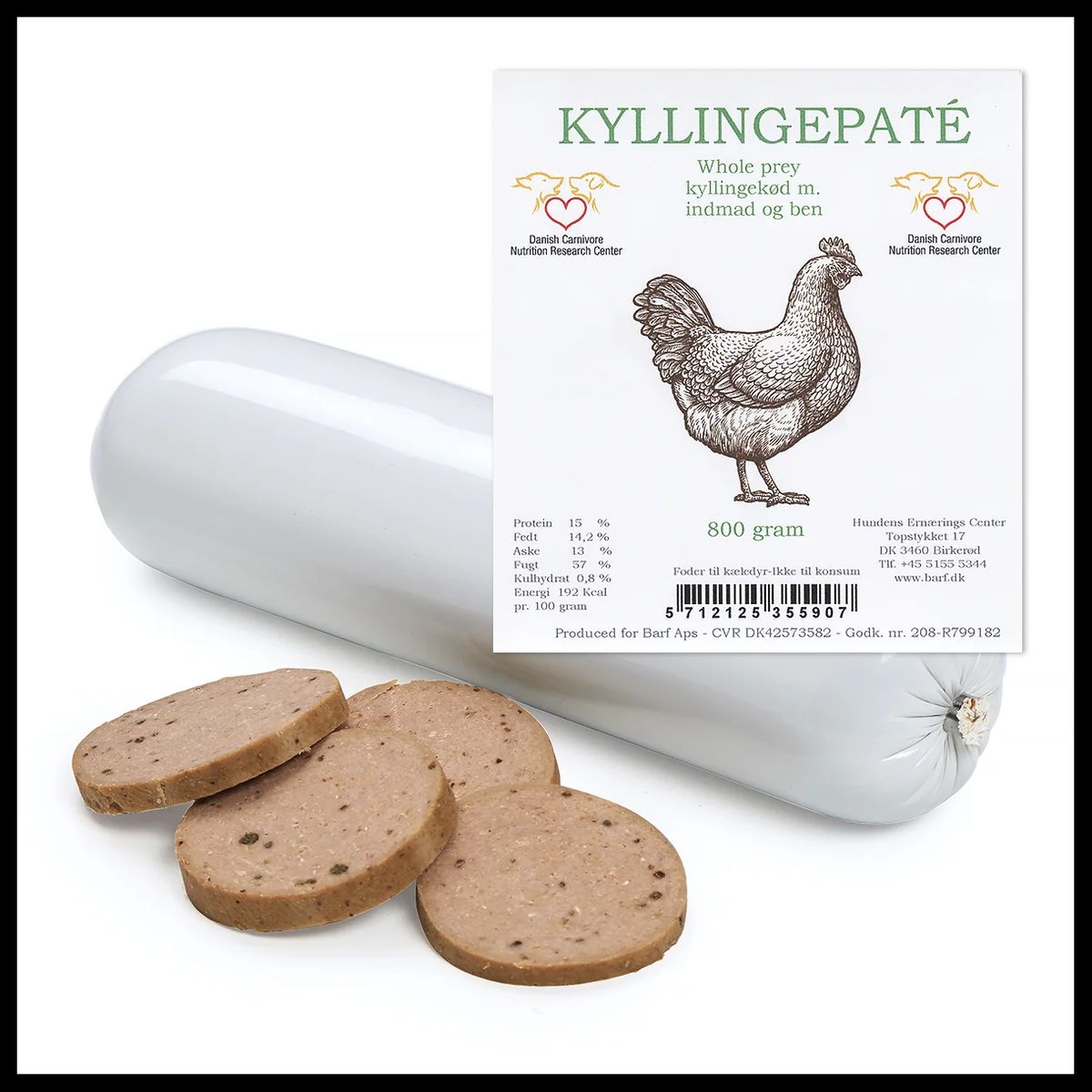 Carnitreats Kyllinge Pate m. Ben og Indvolde 400g