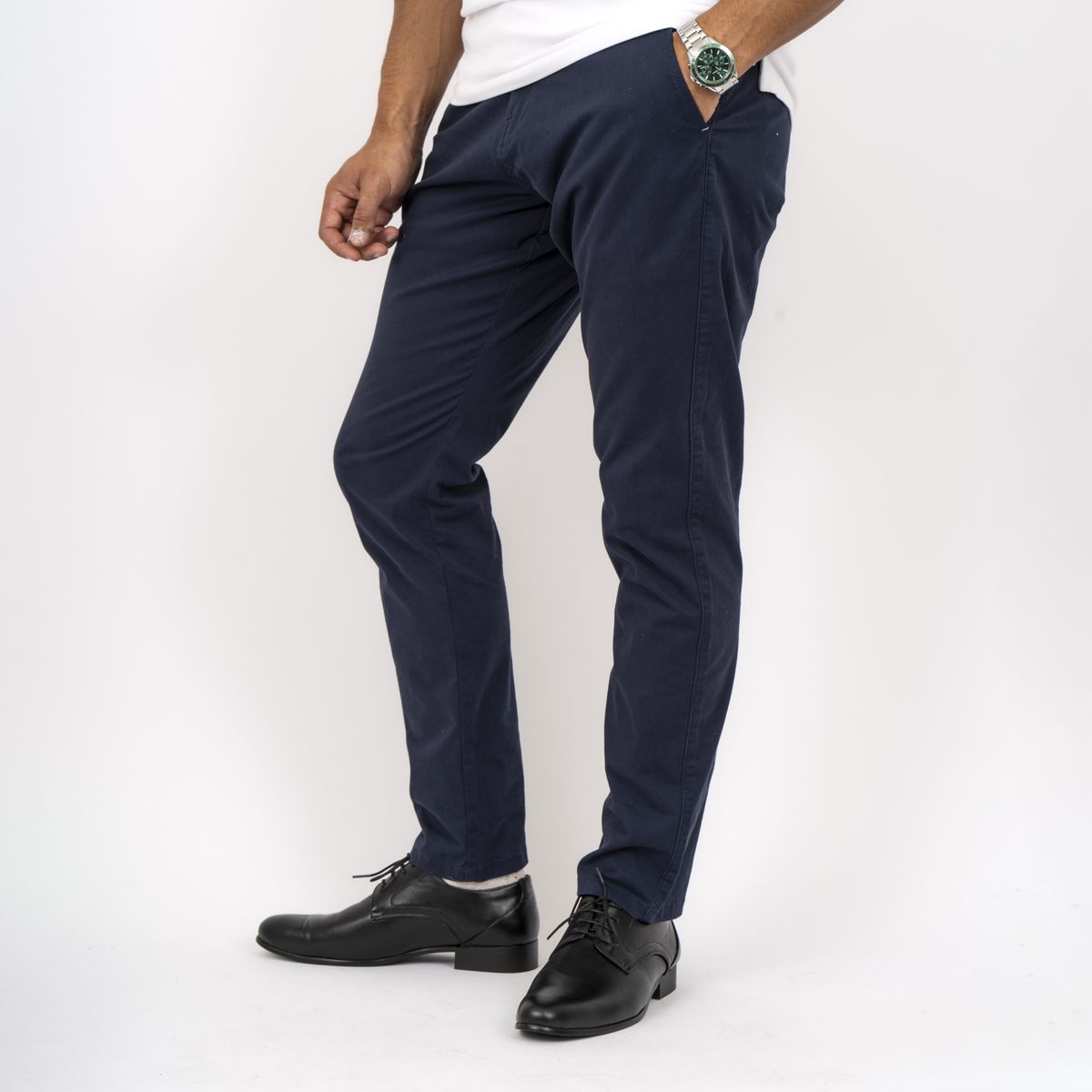 Carnét Barca Herre Chinos - Dark Blue - 30/30