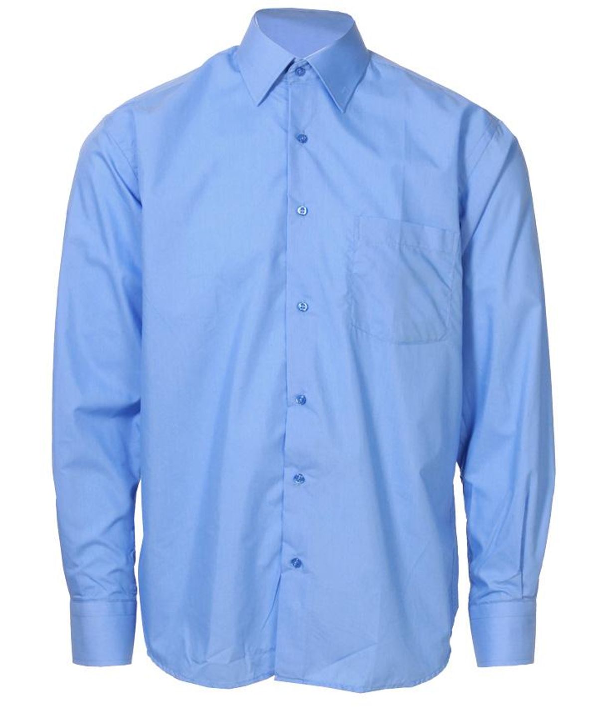 Carnét Jaxon Herre Skjorte - Light Blue - 5XL