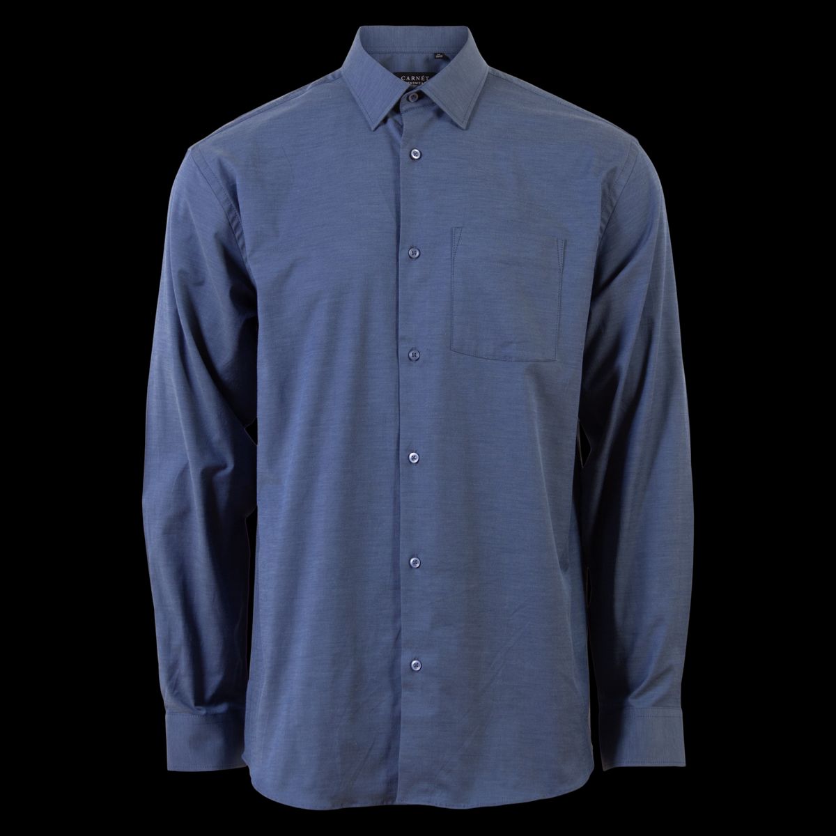 Carnét Jeremy Herre Skjorte - Medium Dark Blue - 2XL