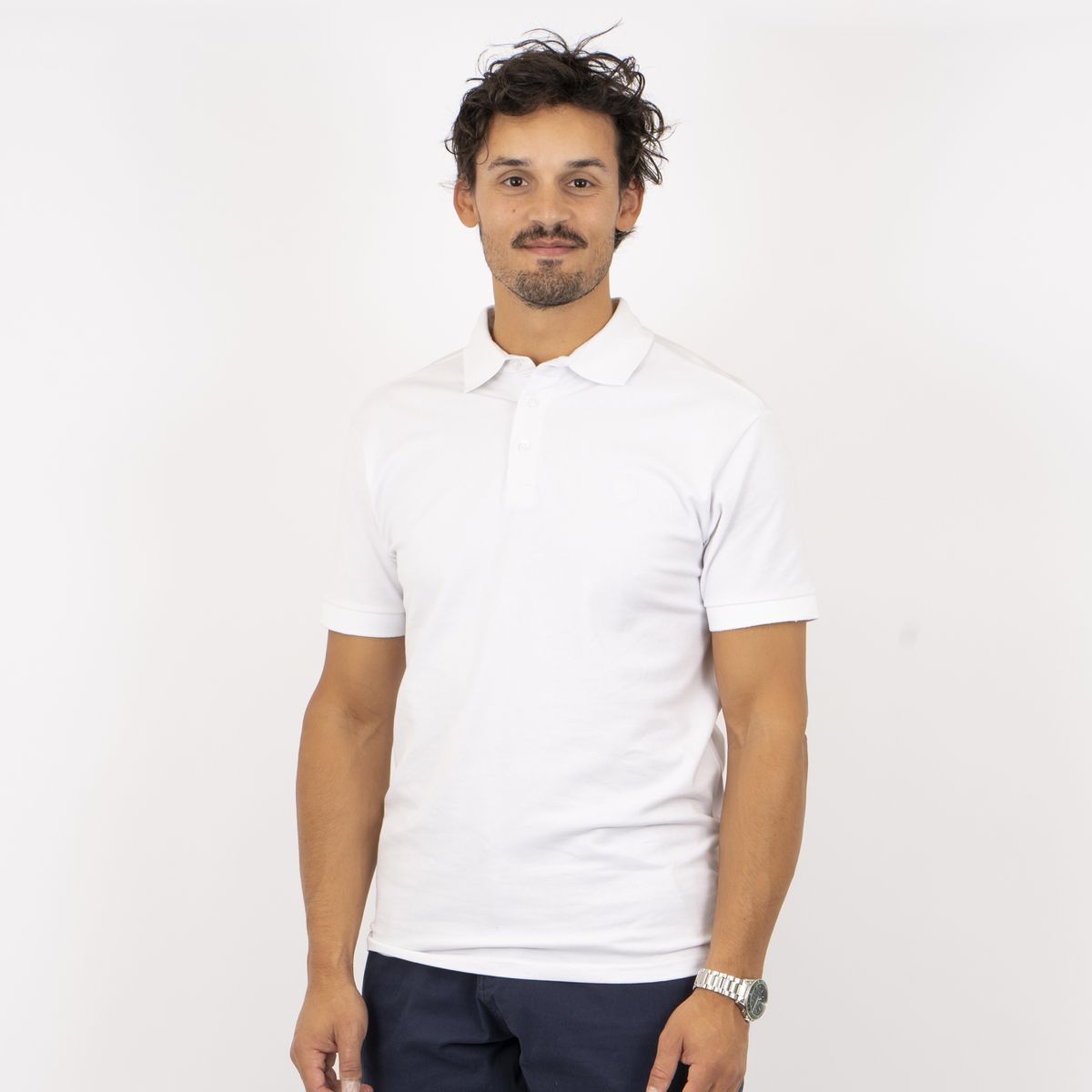 Carnét Mathieu Herre Polo - Bright White - 2XL