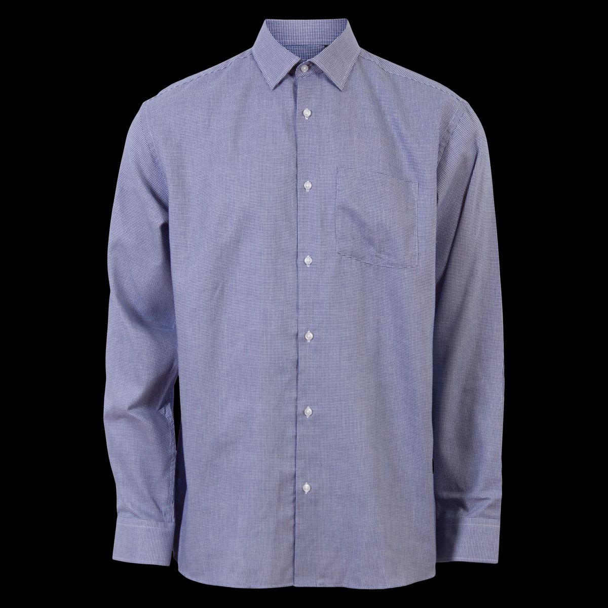 Carnét Oak Herre Skjorte - Navy Check - L