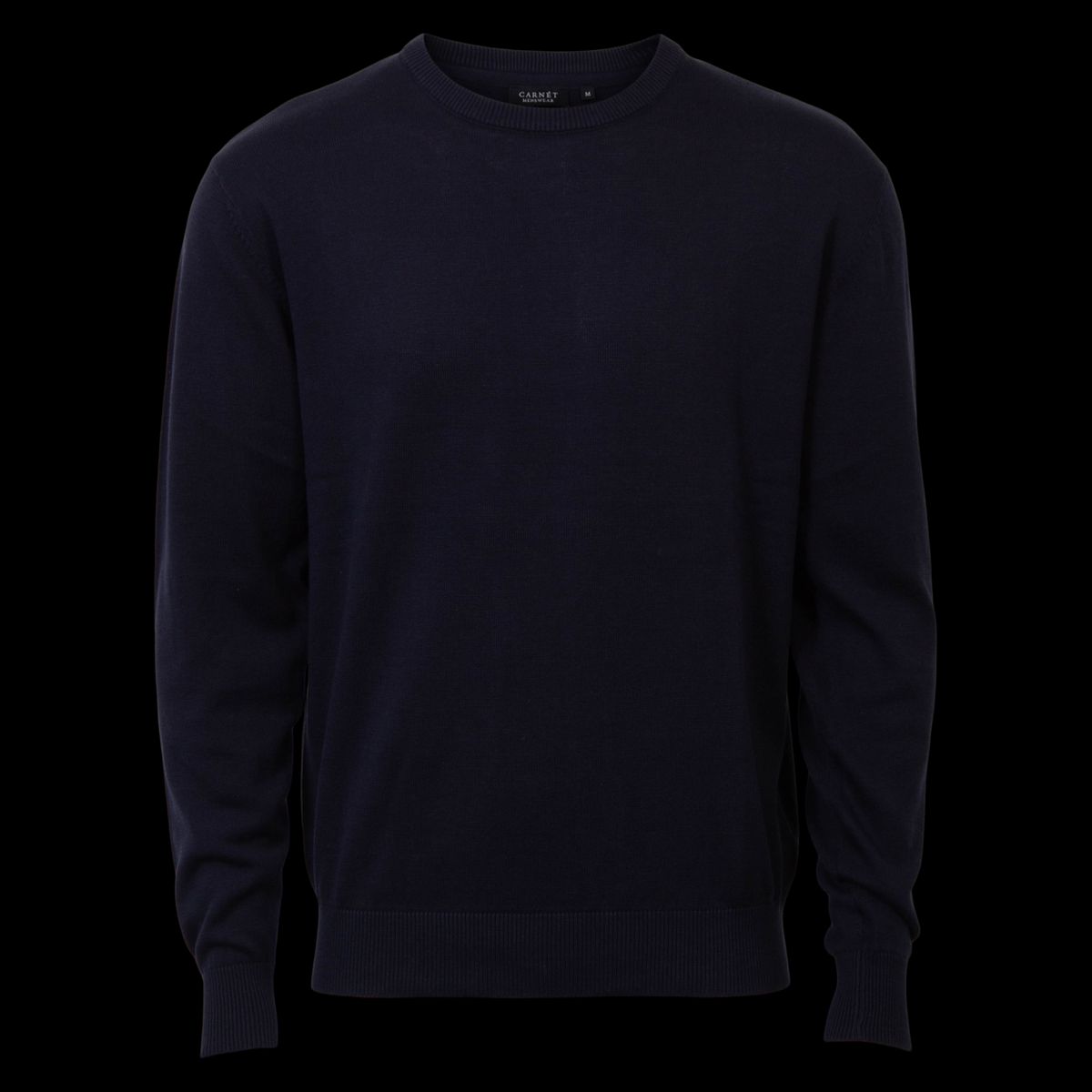 Carnét Stone Herre Striktrøje - Navy - 2XL