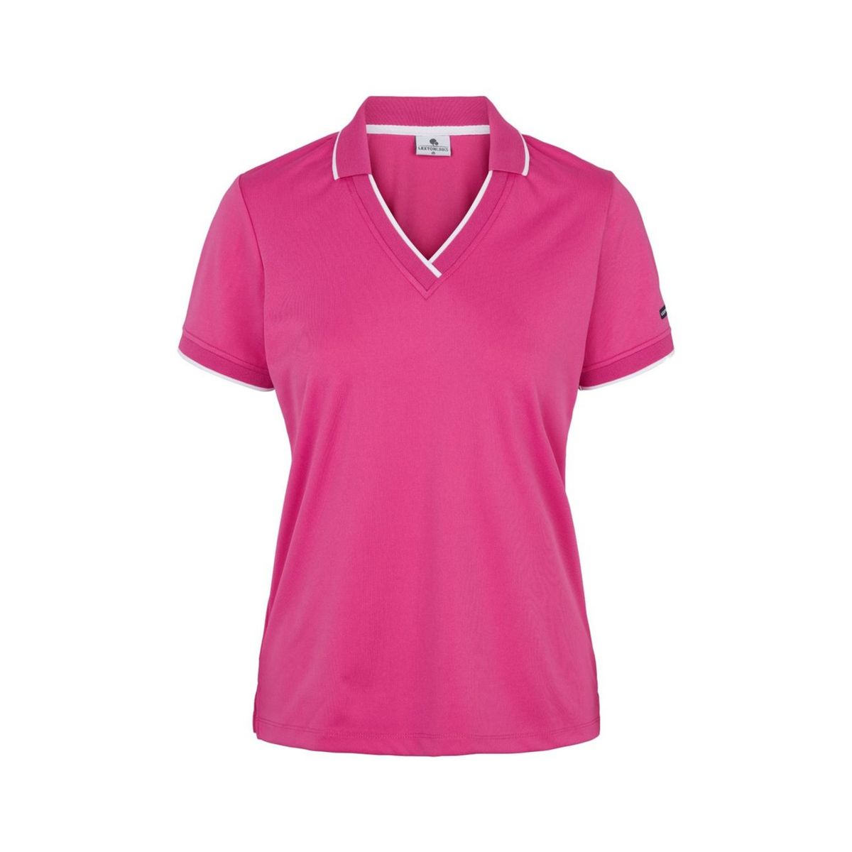 Caroline Polo Pink/white 2XL