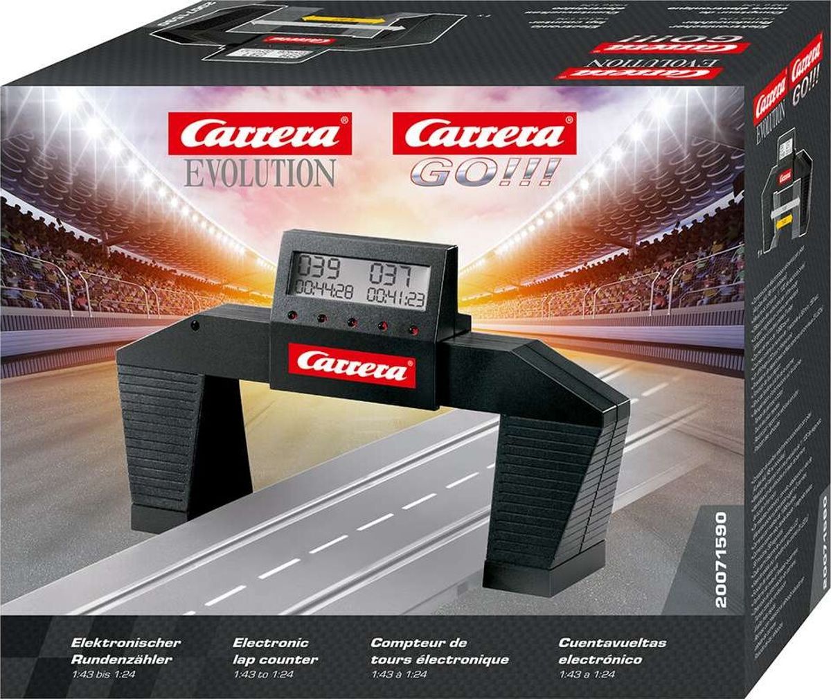 Carrera - Electronic Lap Counter - Go - Evolution - 1:43 - 1:24 - 71590