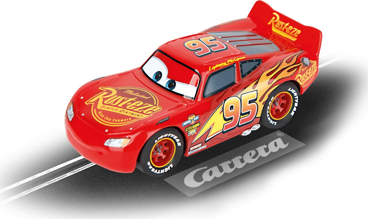 Carrera - First - Lightning Mcqueen Bil - Disney Cars - 1:50 - 65010