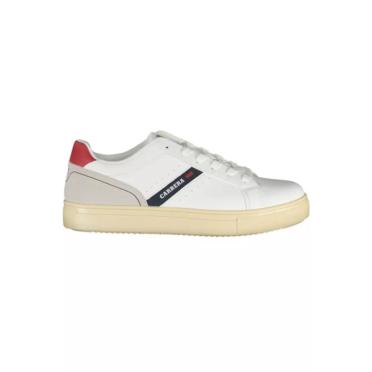 Carrera White Polyethylene Herre Sneakers