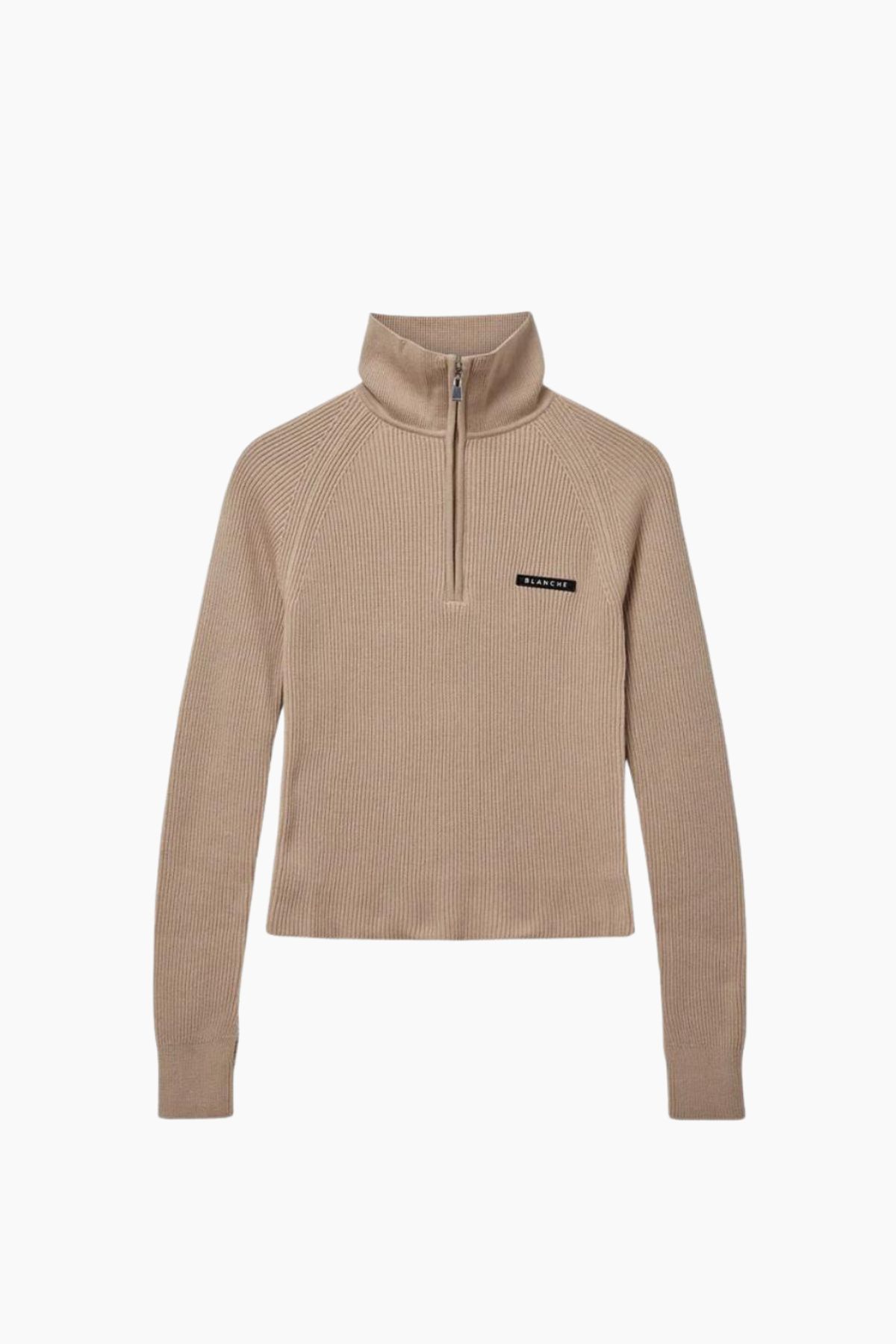 Carrick-BL Zip Jumper - Oxford Tan - Blanche - Beige M