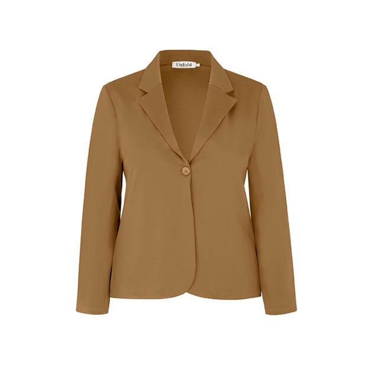 Carrie blazer i camel jersey -04 - S/40-42