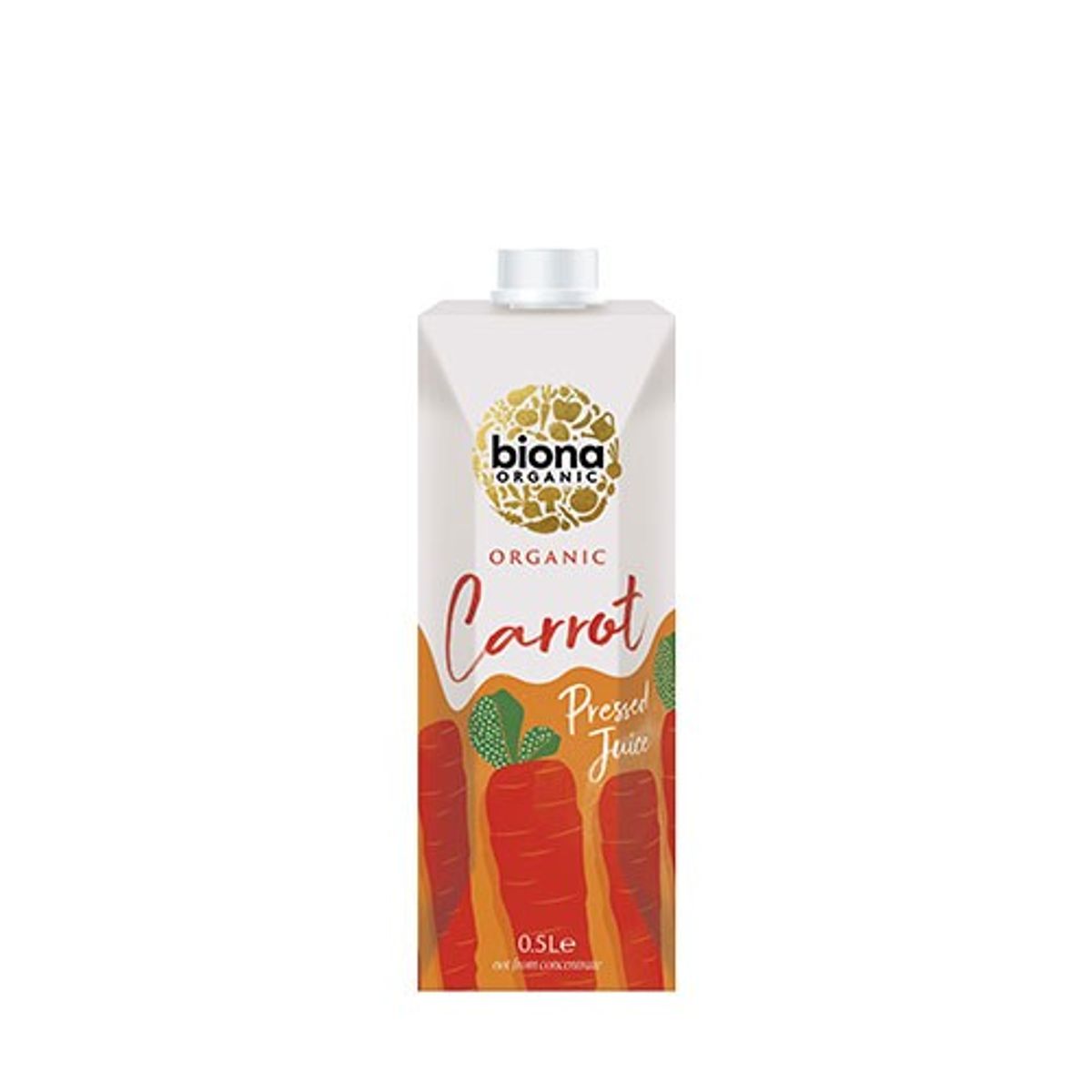 Carrot Juice Økologisk - 500 ml - Biona Organic