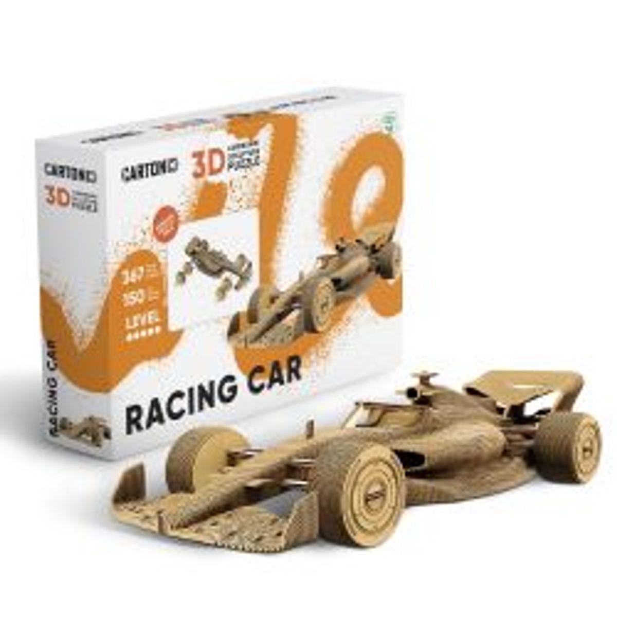 Cartonic 3d Puzzle Racing Car - Puslespil