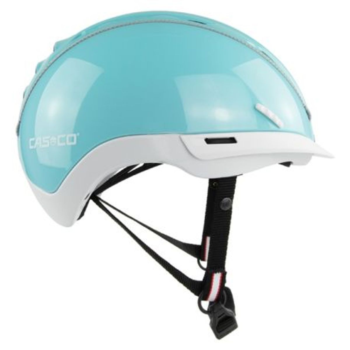 Casco ROADSTER Cykelhjelm i Lyseblå og Hvid