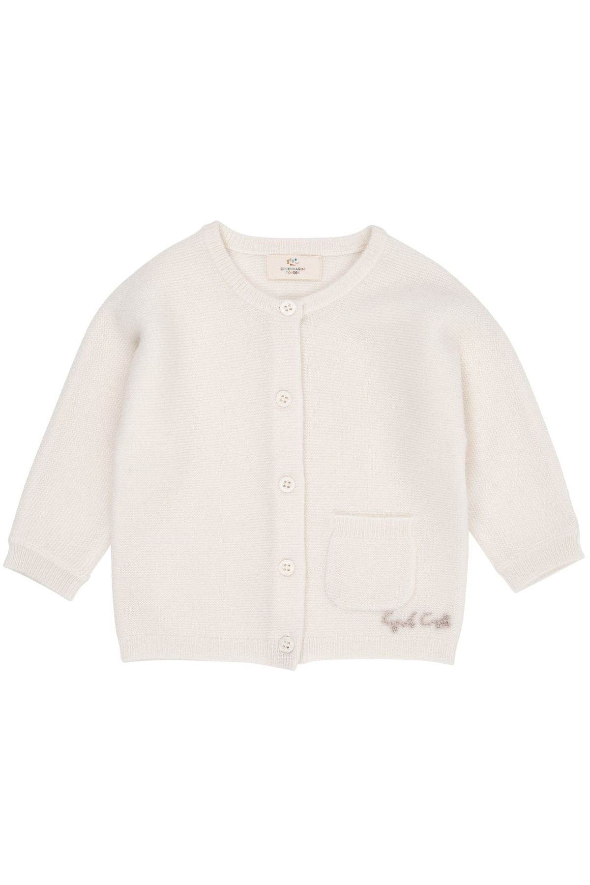 CASHMERE CLASSIC BABY CARDIGAN - CREAM - CREAM / 62