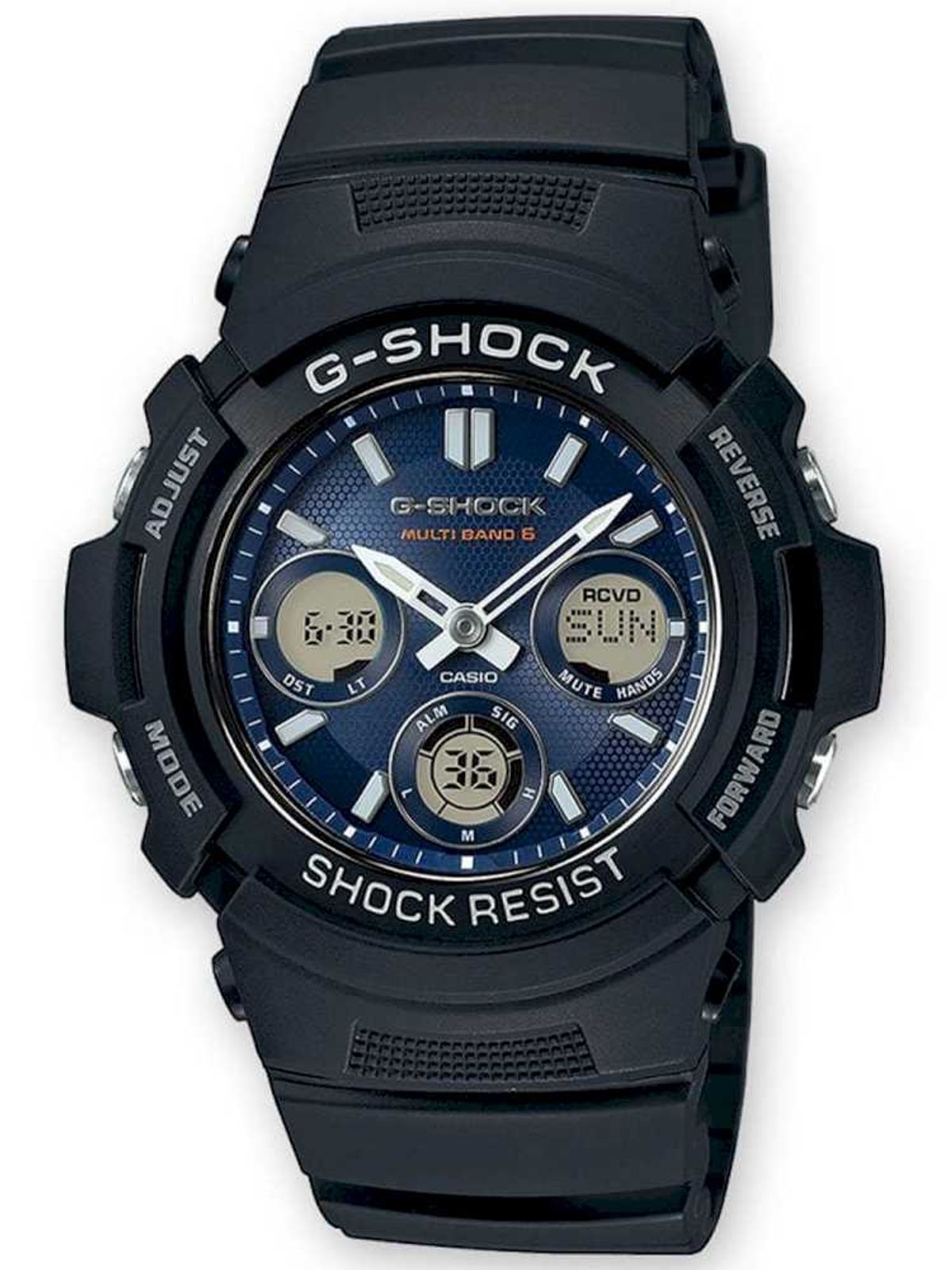 Casio AWG-M100SB-2AER Herreur G-Shock Ur Sort