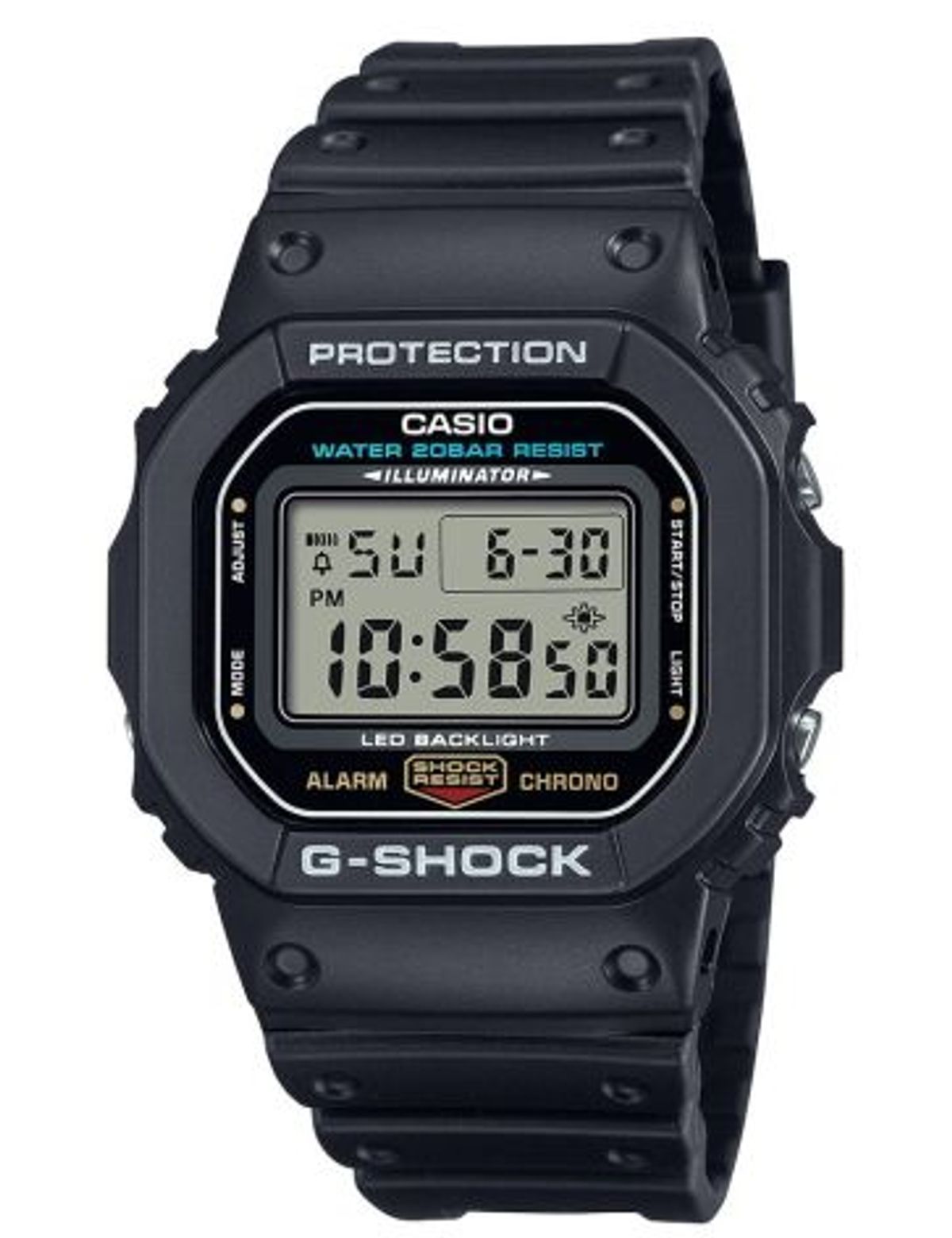 Casio G-Shock DW-5600UE-1ER Herreur