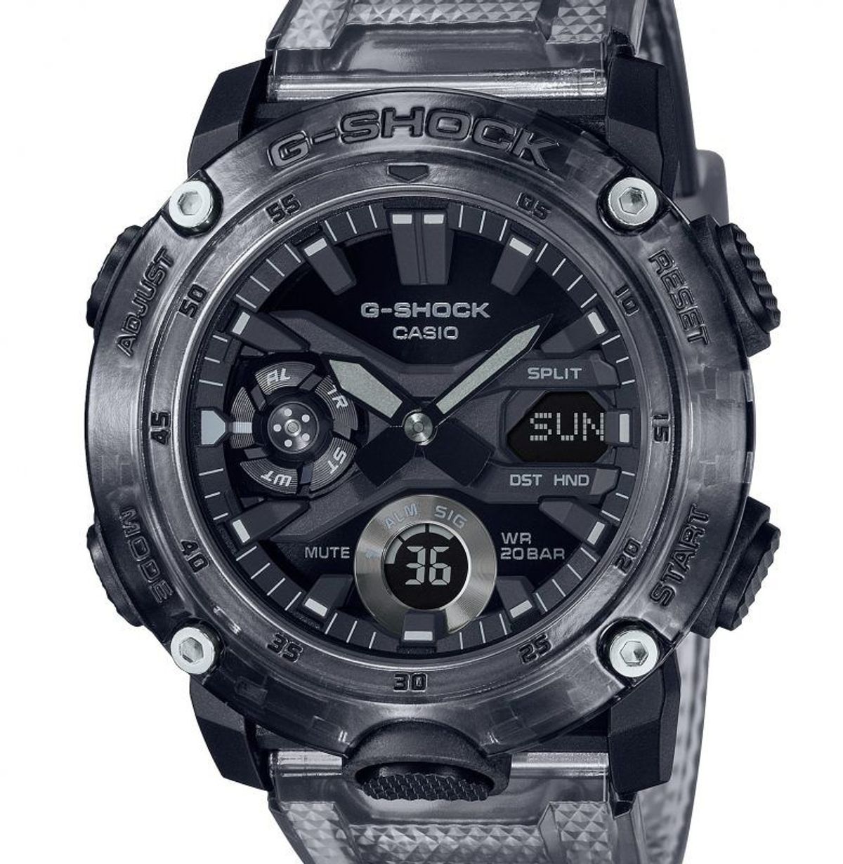 Casio G-Shock GA-2000SKE-8AER Herreur