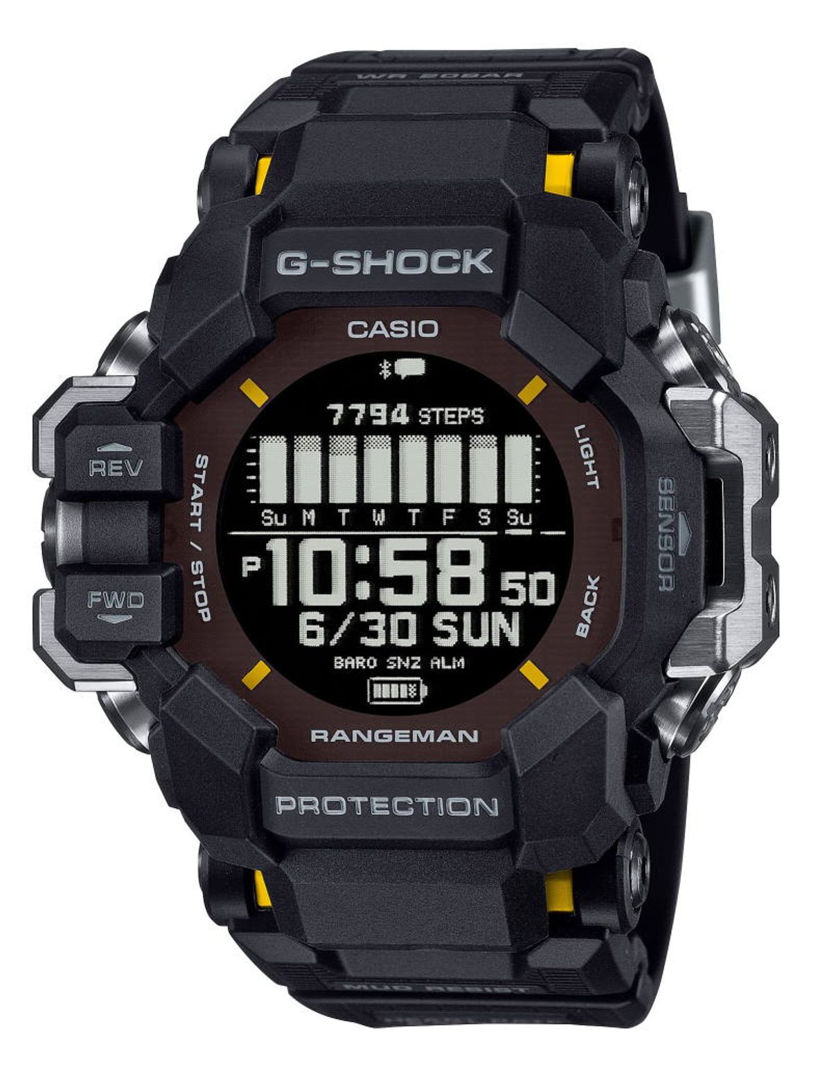 Casio G-Shock GPR-H1000-1ER sort