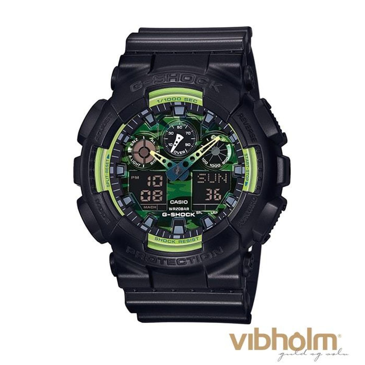 Casio - G-Shock Herreur sort resin GA-100LY-1AER