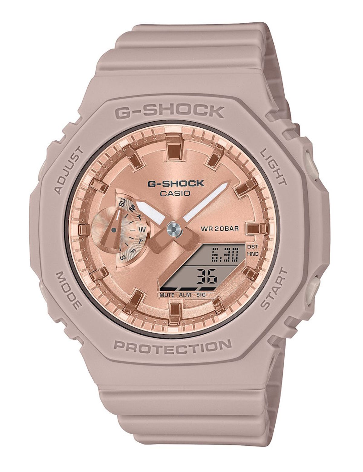 Casio G-Shock Women GMA-S2100MD-4AER sort/kobber