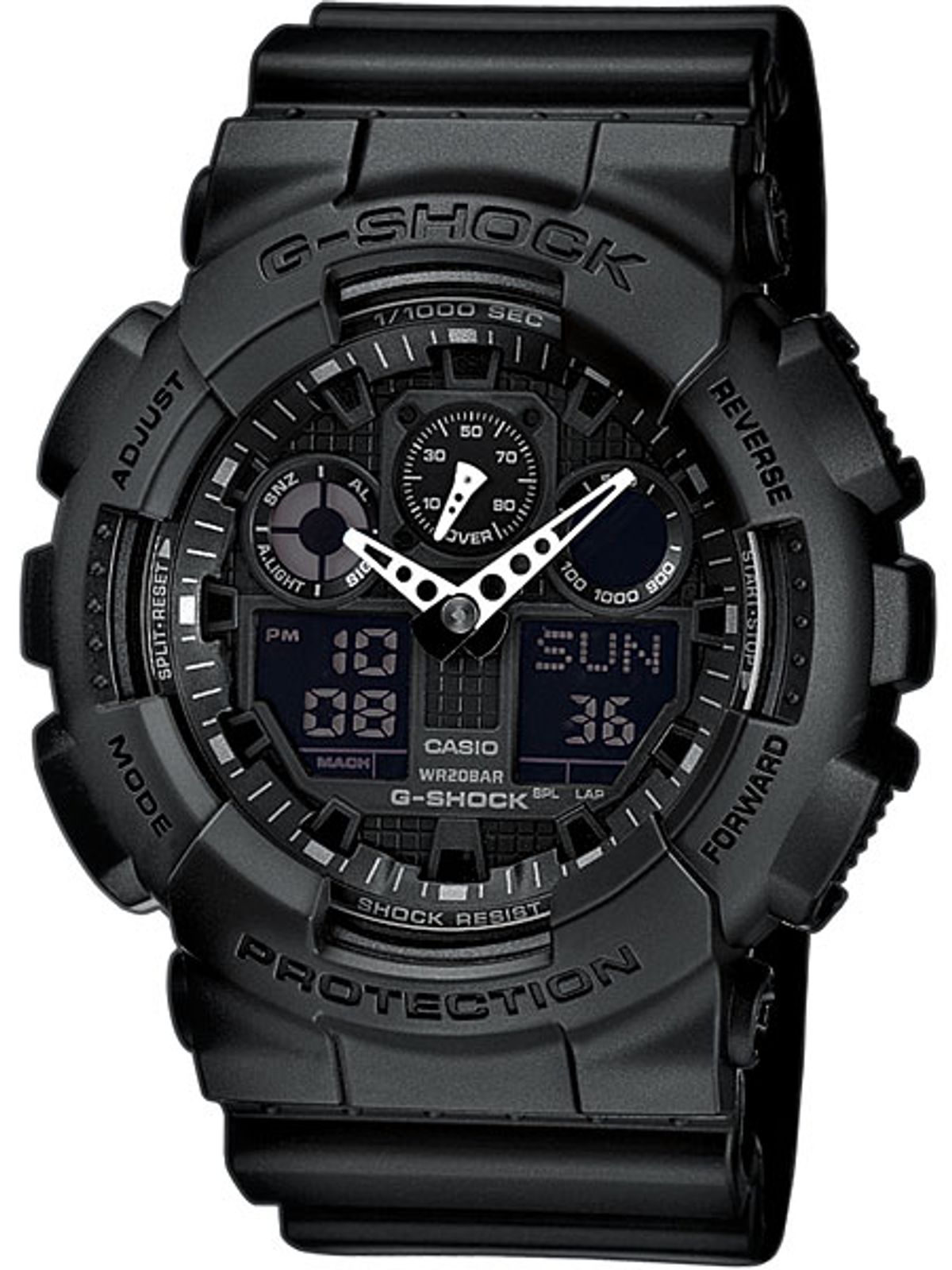 Casio GA-100-1A1ER Herreur G-Shock Ur Sort